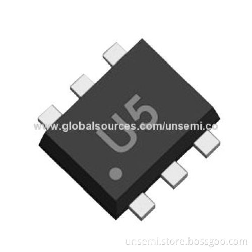 ESD SOT-563 Electrostatic Discharge Protection, 5V Working Voltage